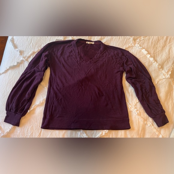 Beautiful THREADS4THOUGHT ruffled sweater. - Picture 1 of 5